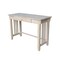 International Concepts Mission Desk with Drawer 22 in D X 22 H, 30 W X Hardwood, Unfinished OF-921263 - alternate 2